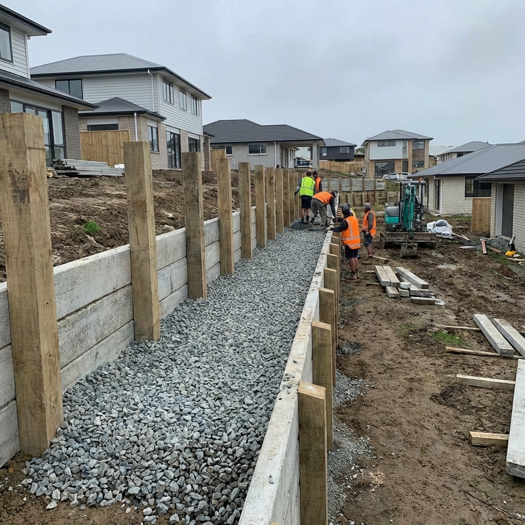 Retaining Walls & Excavation